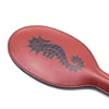 38.5cm Ellipse Paddle Thickening Riding Crops Flogger Horsewhips Spikes Leather 15.5cm Wide Spanking Paddle Slapper 5