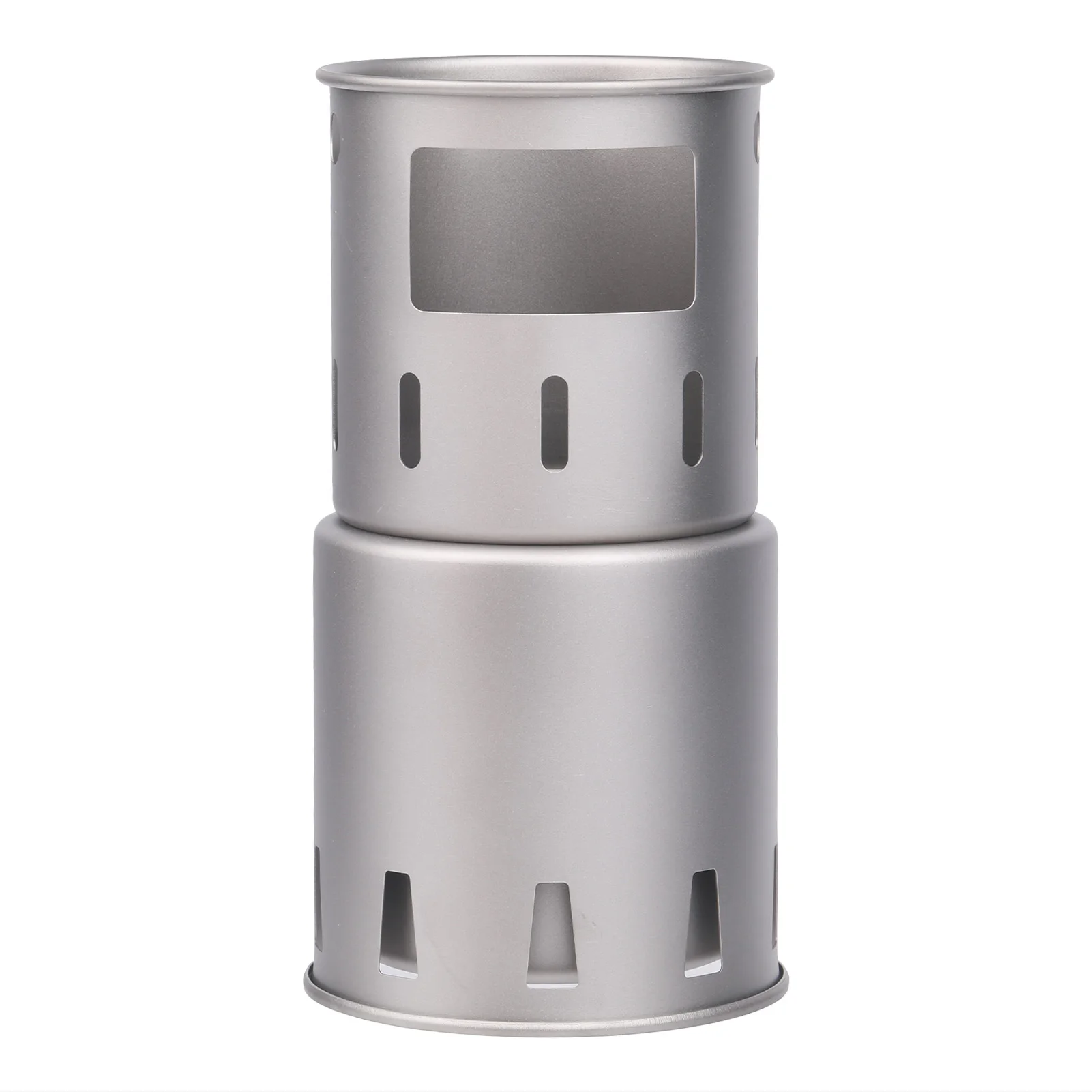 

Portable Titanium Outdoor Camping Wood Stove Folding Lightweight Wood Burner Hiking Cooking Picnic Stove