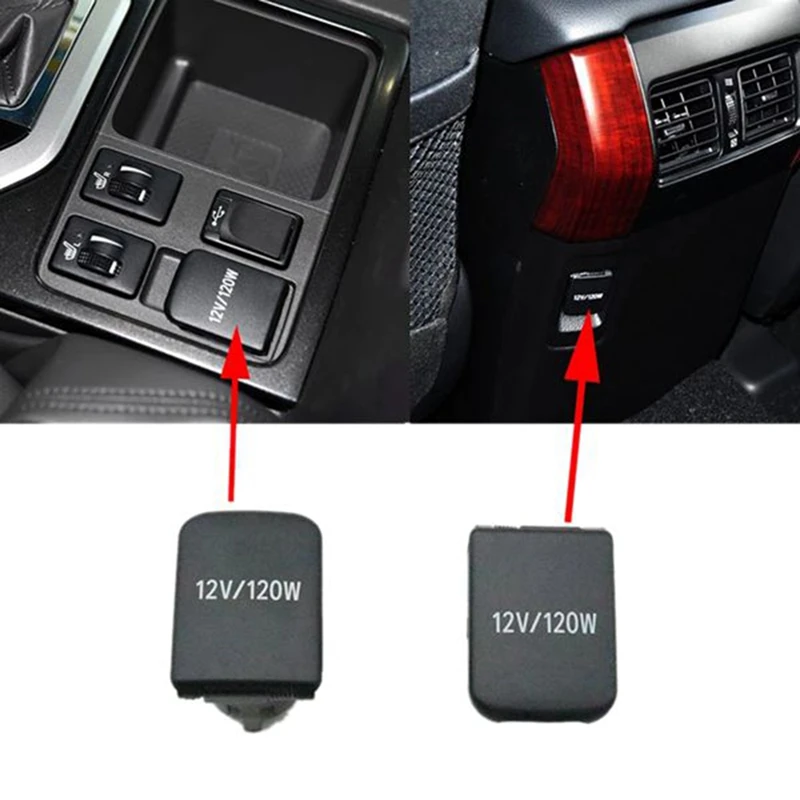 

Car Inner Cigarette Lighter Panel Base Cover Power Socket Cap For Toyota Prado LC150 2010-2017 85535-33060 Car Trim