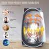 Portable Sauna Tent  Foldable One Person Full Body Spa for Detox Therapy without Steamer 6