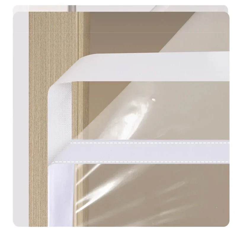 Air Conditioning Door Curtains Air conditioning door curtains for winter windproof warm and transparent household kitchen plastic partition curtains