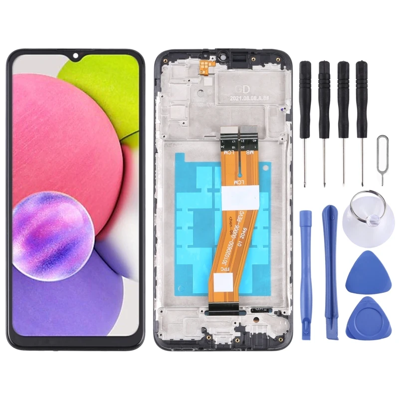 

OEM ЖК-экран для Samsung Galaxy A03s SM-A037F дигитайзер в сборе с рамкой