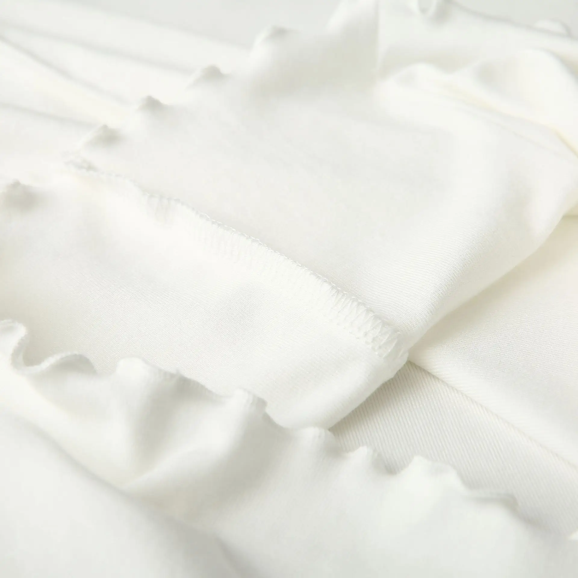 Women's Loose Ruffle Collar T-shirt, Long Sleeve, Basic Tops, Plus Size, Solid Color, New, Autumn