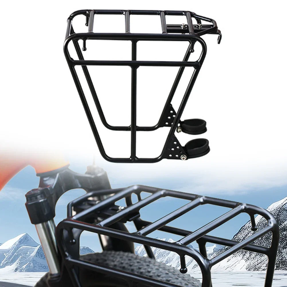 Mountain Bike Front Rack For 26 27.5 29 Inch Bicycle Front Shelf Carrier V Disc Brake For-Universal Bag Hangers Aluminum Alloy