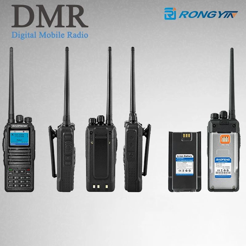 Baofeng DM-1701 Walkie Talkie Open GD77 DMR Radio Digital Analog UHF VHF 5W Dual Time Slot Tier1 Tier2 DM1701 Upgrade of DR-1801 3