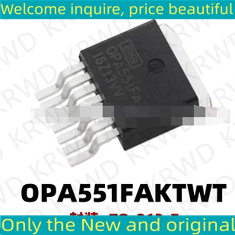 

OPA551FA Новый и оригинальный OPA551FAKTWT OPA551FAKT OPA551FA OPA551F OPA551 TO263, 5 шт.