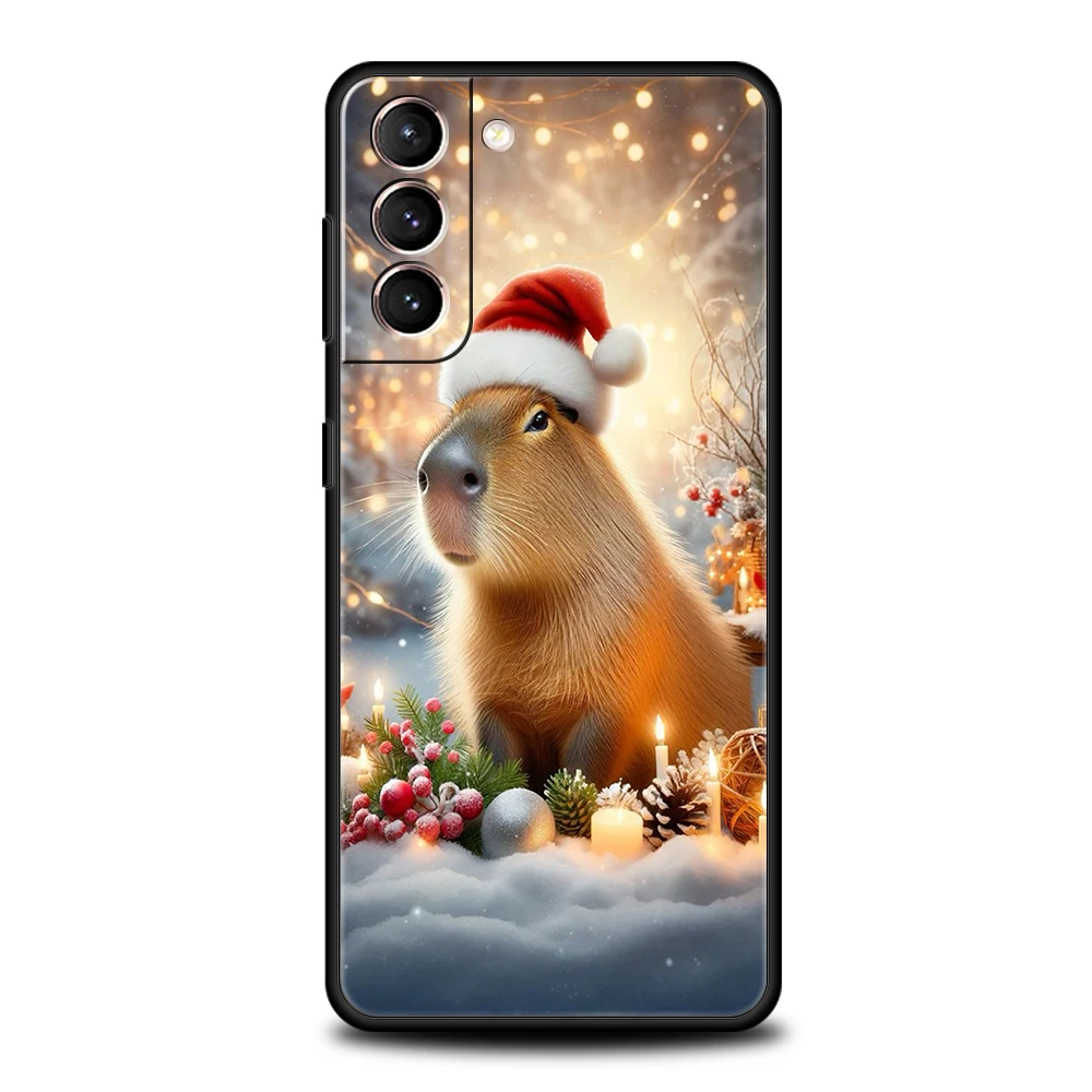 Adorable Capybara Soft TPU Phone Case Cover