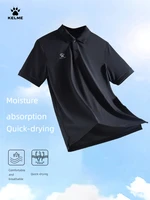 Kelme Polo Shirt Men Summer Quick Drying Short Sleeve T-shirt Club Training Football Uniforms Custom Culture Shirt - Image 4
