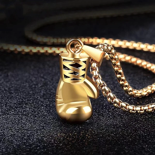 Share more than 143 gold boxing glove necklace best songngunhatanh.edu.vn