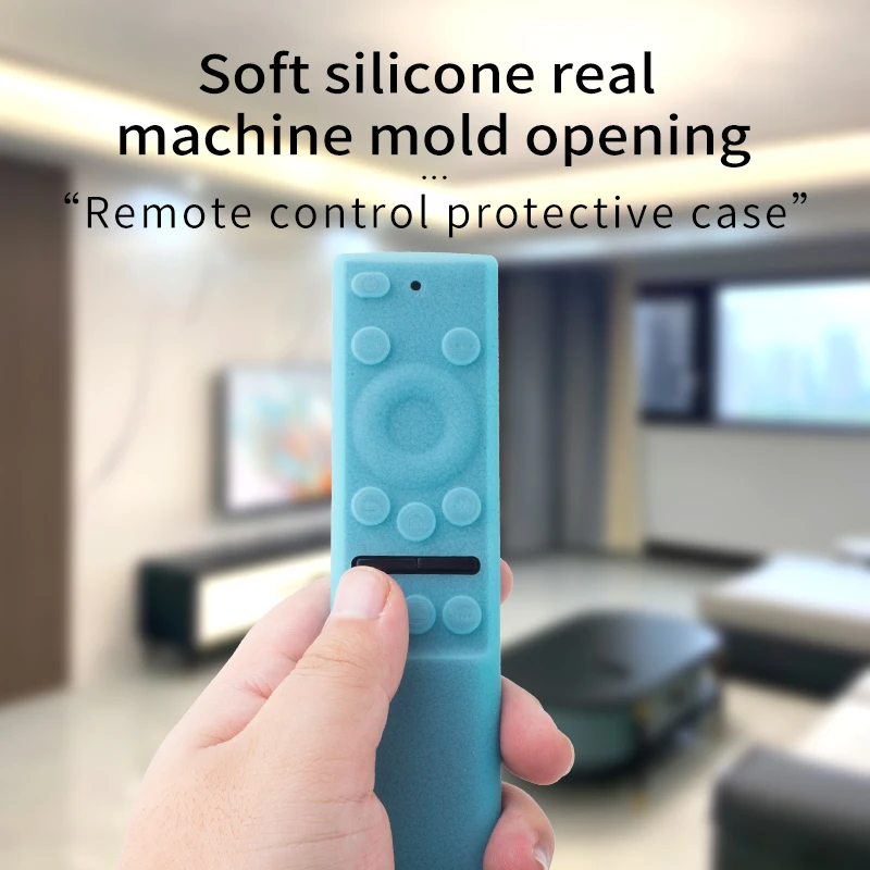 1pcs  For New Samsung Smart TV Solar Remote Control Protective Cover Anti-fall Thicken Silicone Non-slip BN59-01357 Protect Case