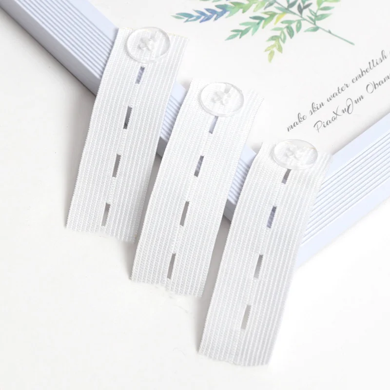 3 Pcs/set Jeans Extension Buckle Elastic Adjustable Waist Button Belt Lengthening for Trousers Pant Waistband Extender Unisex