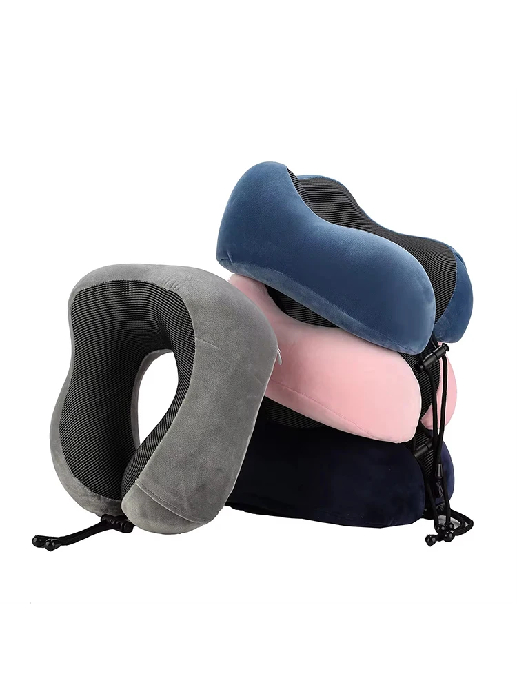 Travel Neck Pillow with Massage Function