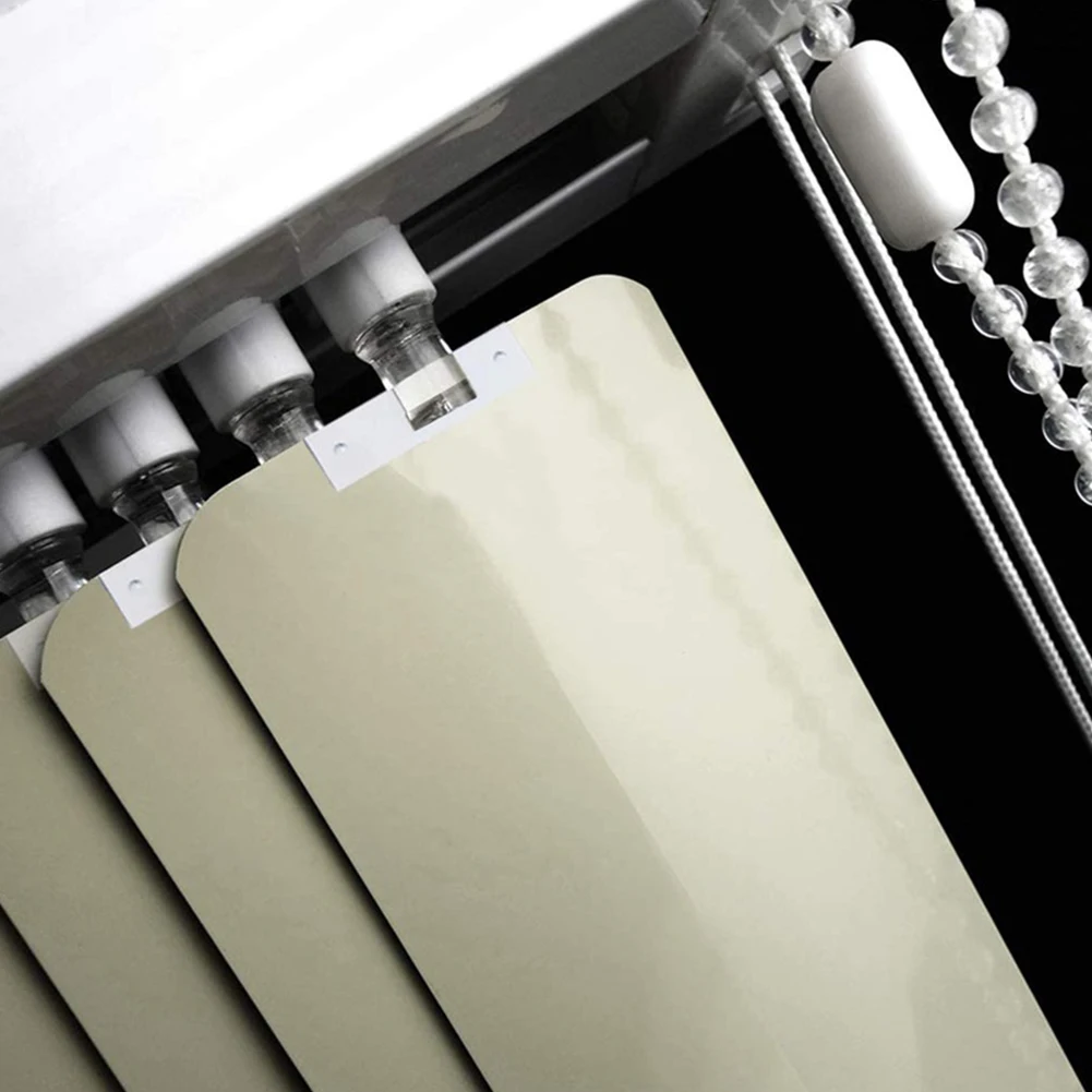 23 Pcs Vertical Blind Slat Clips Curtain Clip Saver DIY Fix Repair Vane