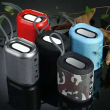 

Bluetooth speaker Outdoor waterproof heavy bass plug fabric speaker FM phone diaphragm Bluetooth speaker