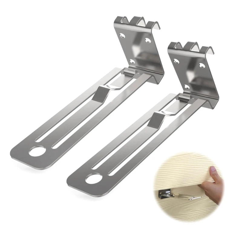 2Pcs 사이딩 게이지 도구 사이딩 도구 Geckos 사이딩 게이지 클램프 사이딩 게이지