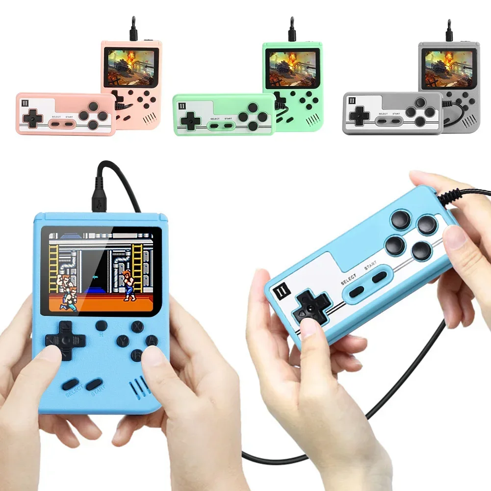 Console Arcade Retro con 500+ Giochi Classici Integrati, Schermo LCD a Colori da 3.0 Pollici, 8-Bit, per TV, Videogiochi Portatili, Regalo per Ragazzi e Bambini - immagine 5