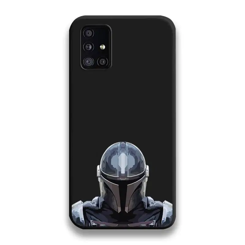 Disney Star Wars The Mandalorian Ốp Lưng Điện Thoại Samsung Galaxy A52 A21S A02S A12 A31 A81 A10 A20E A30 A40 a50 A70 A80 A71 A51 5G cute samsung phone case Cases For Samsung