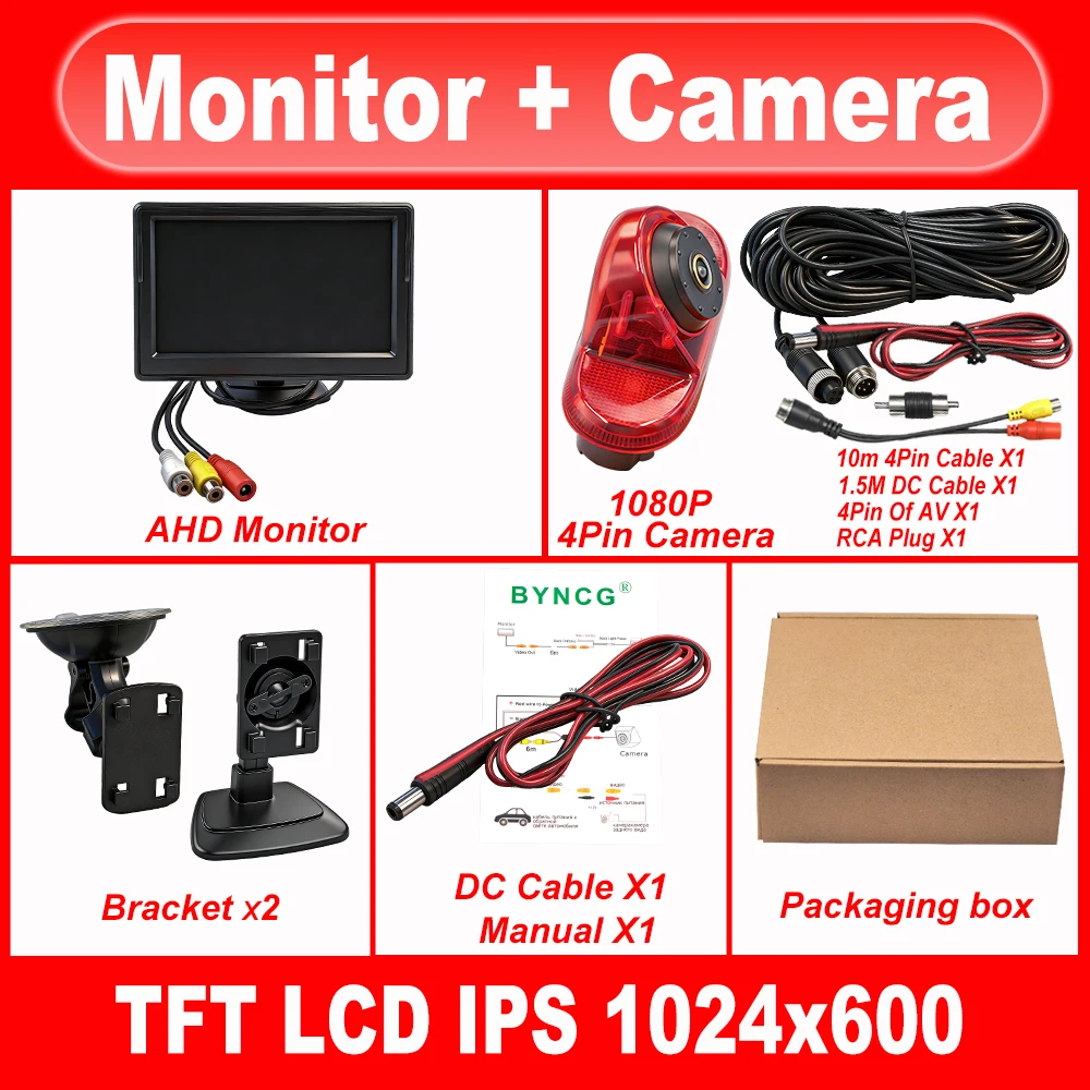 Monitor 4Pin Cam