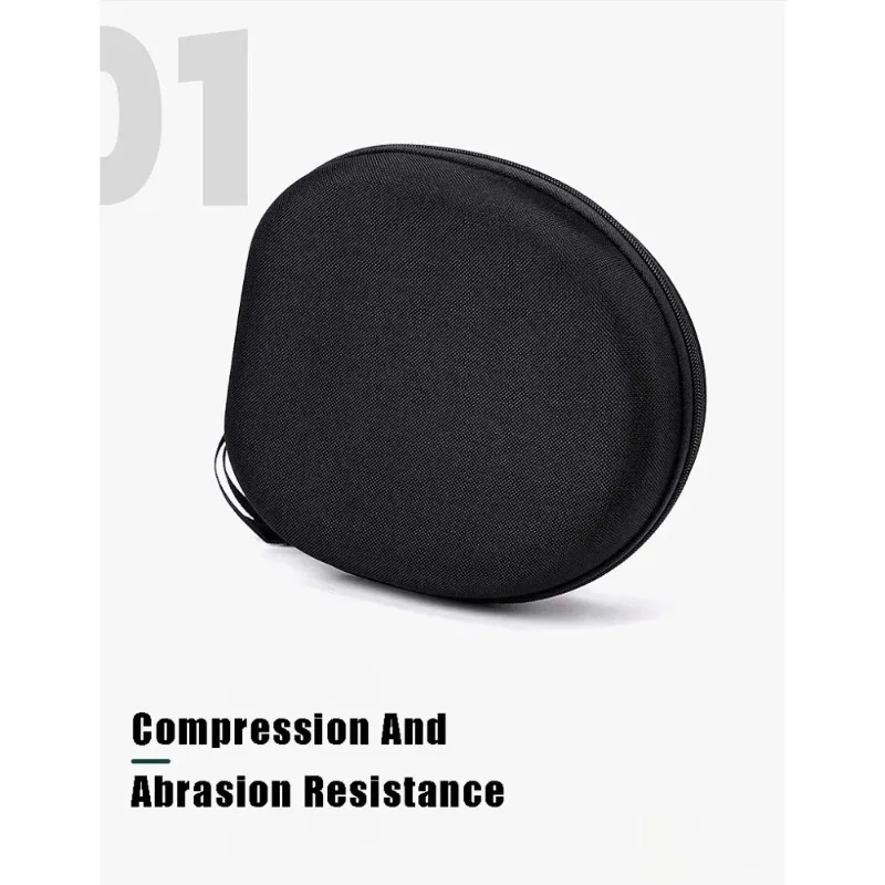 Durable Portable Over-Ear Headphone Storage Pouch with Shockproof Protection