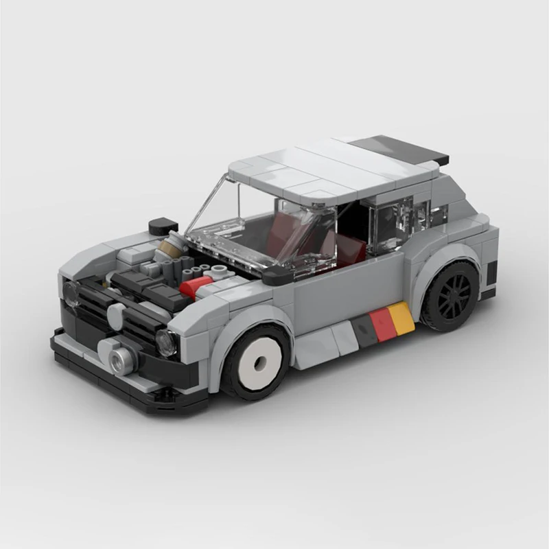 Supercar Series MOC Building Blocks Golf GTI Mk1 Custom Model DIY