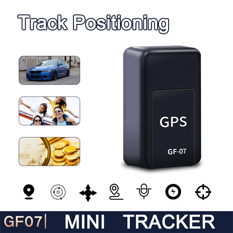 Mini GPS Tracker APP Control Anti-Theft Device Locator Magnetic Voice  Recorder For Vehicle/Car/Person Location