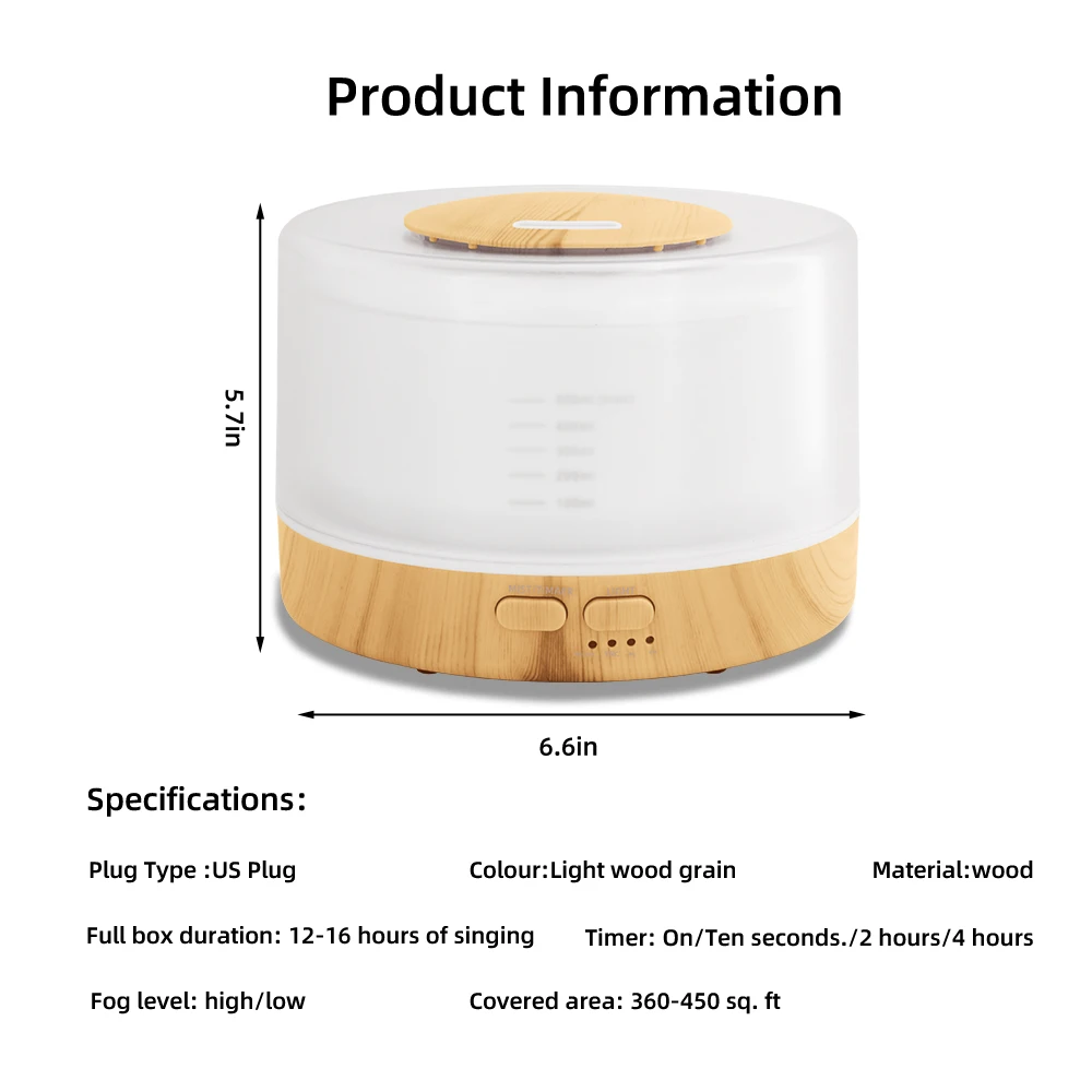 Upgraded Soundwave Essential Oil Diffuser 3