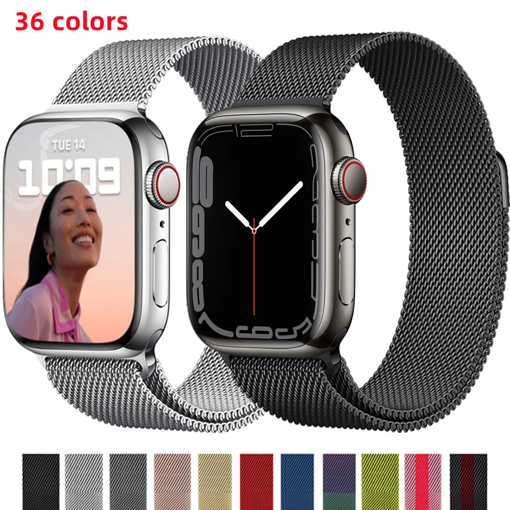 Loop Strap For Apple Watch Band 44mm 40mm 45mm 41mm 42mm 38mm