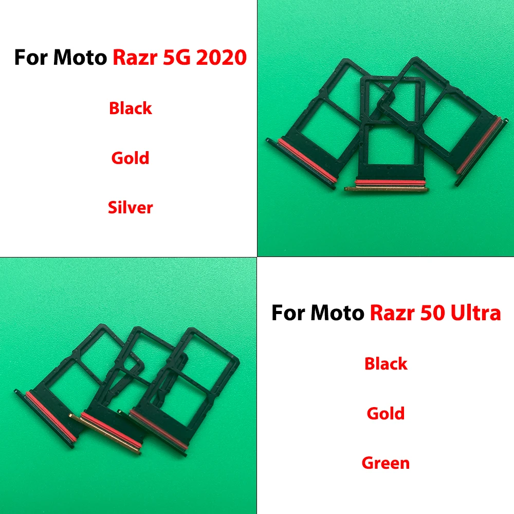 Enhanced Dual SIM Card Tray Holder for Motorola Moto Razr 5G Accessories