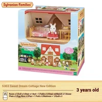 Authentic Sylvanian Families Anime Character Simulation Playhouse Toy Room Decoration Toy Christmas Gift 1