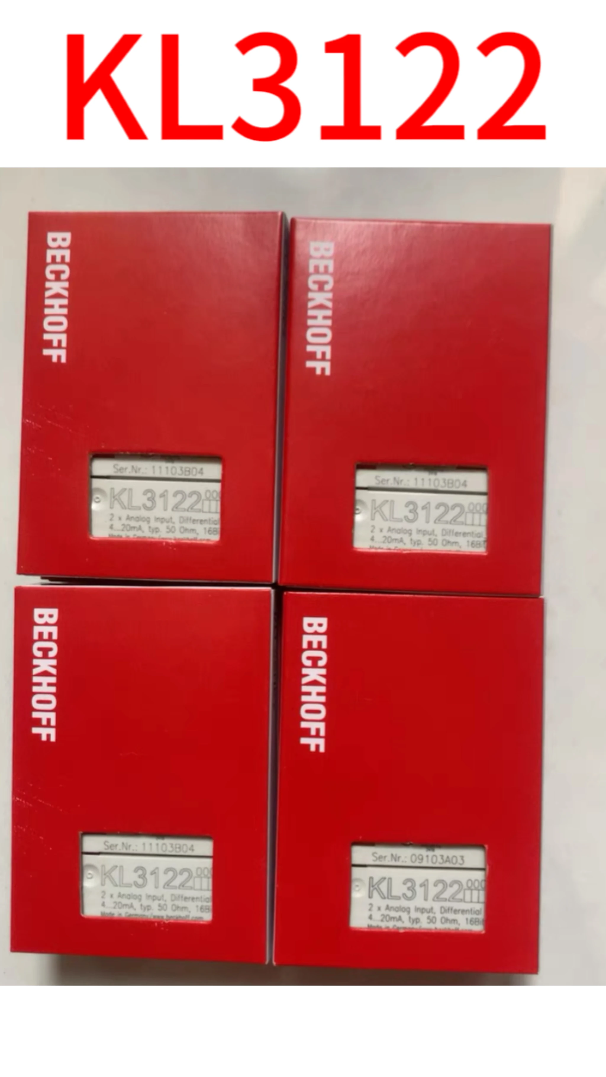 

brand new KL3122