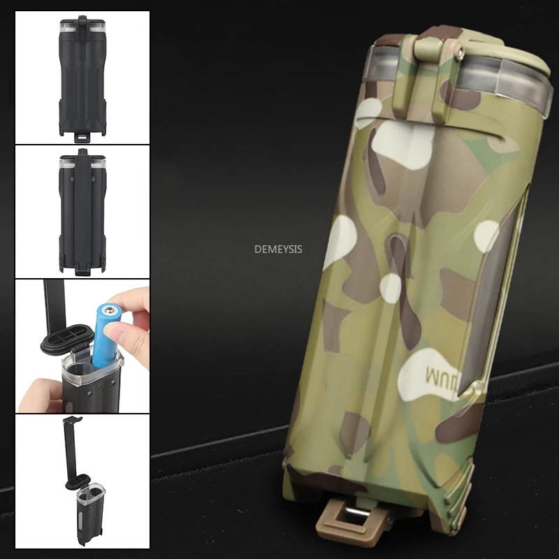 

Tactical Battery Storage Box Case Waterproof Hunting Shooting Military Battery Storage Container FOR CR123/18650 / AA / AAA