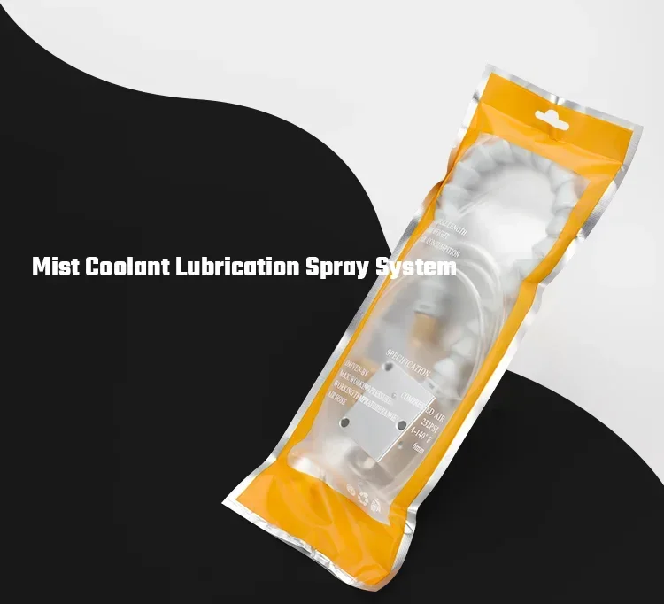 2 Spruzzatori Per Tubo Aria 8mm - Nebbia Refrigerante Per Trapani E Macchine CNC - Foto 6