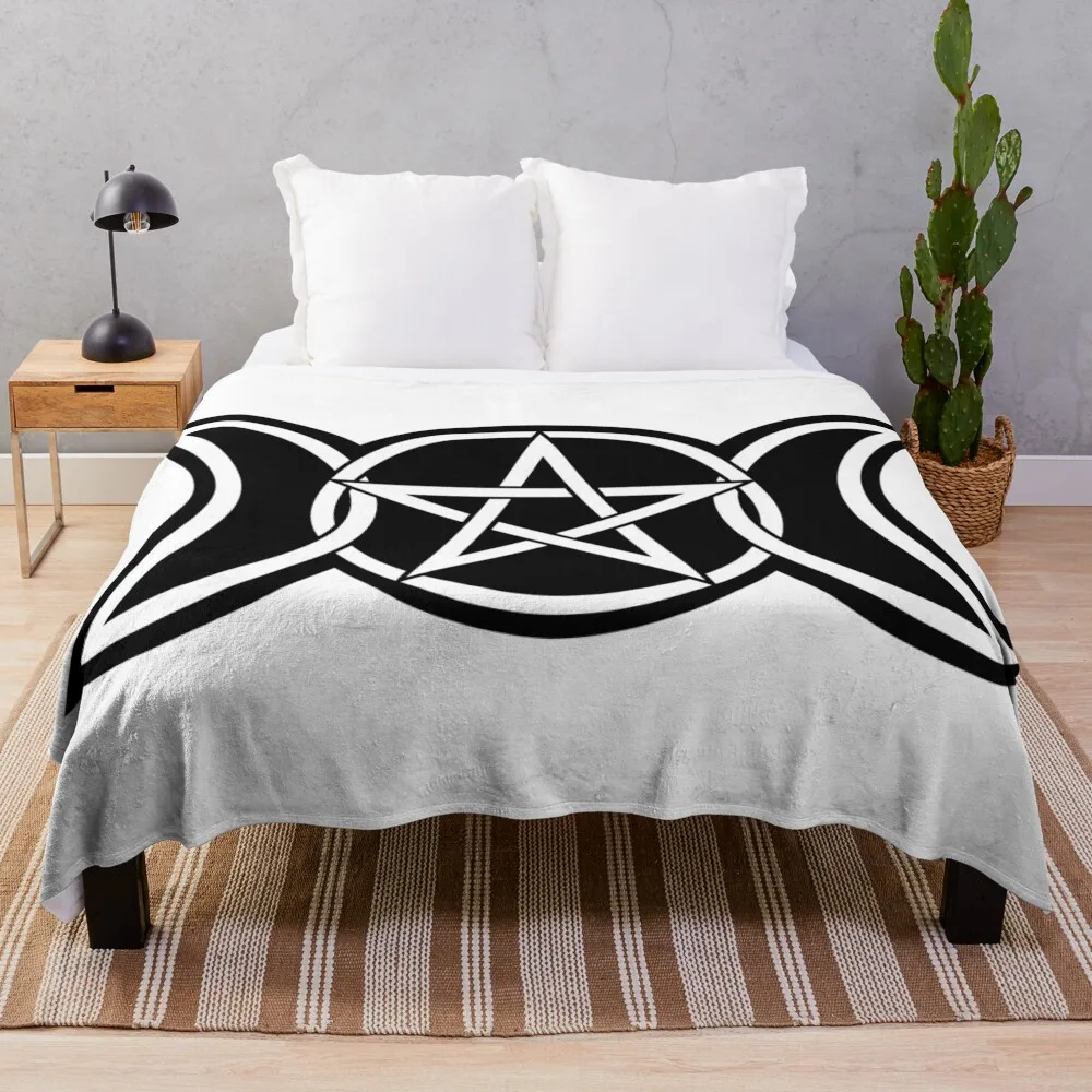 

Одеяло в виде богини тройной Луны, декоративные диваны для спальни, предметы первой необходимости, одеяла