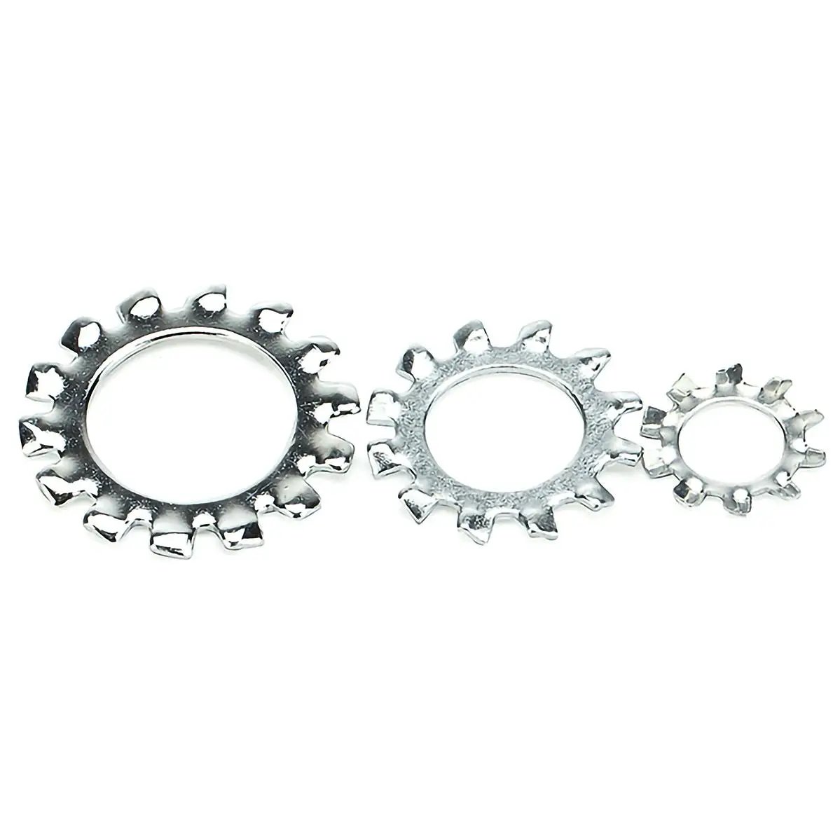 

M2.5 M3 M4 M5 M6 M8 M10 M12 M14 M16 M18 M20 M24 M27 M30 304 Stainless External Teeth Gasket Washer Lock Washer Anti-corrosion