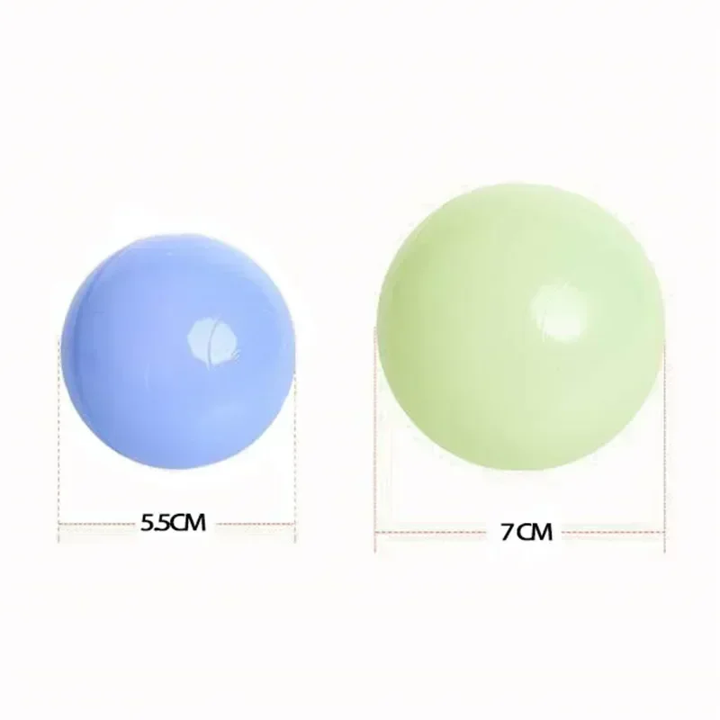 100 palline colorate spesse per bambini, ideali per parchi giochi all'aperto, in plastica antiesplosione._voghion.com