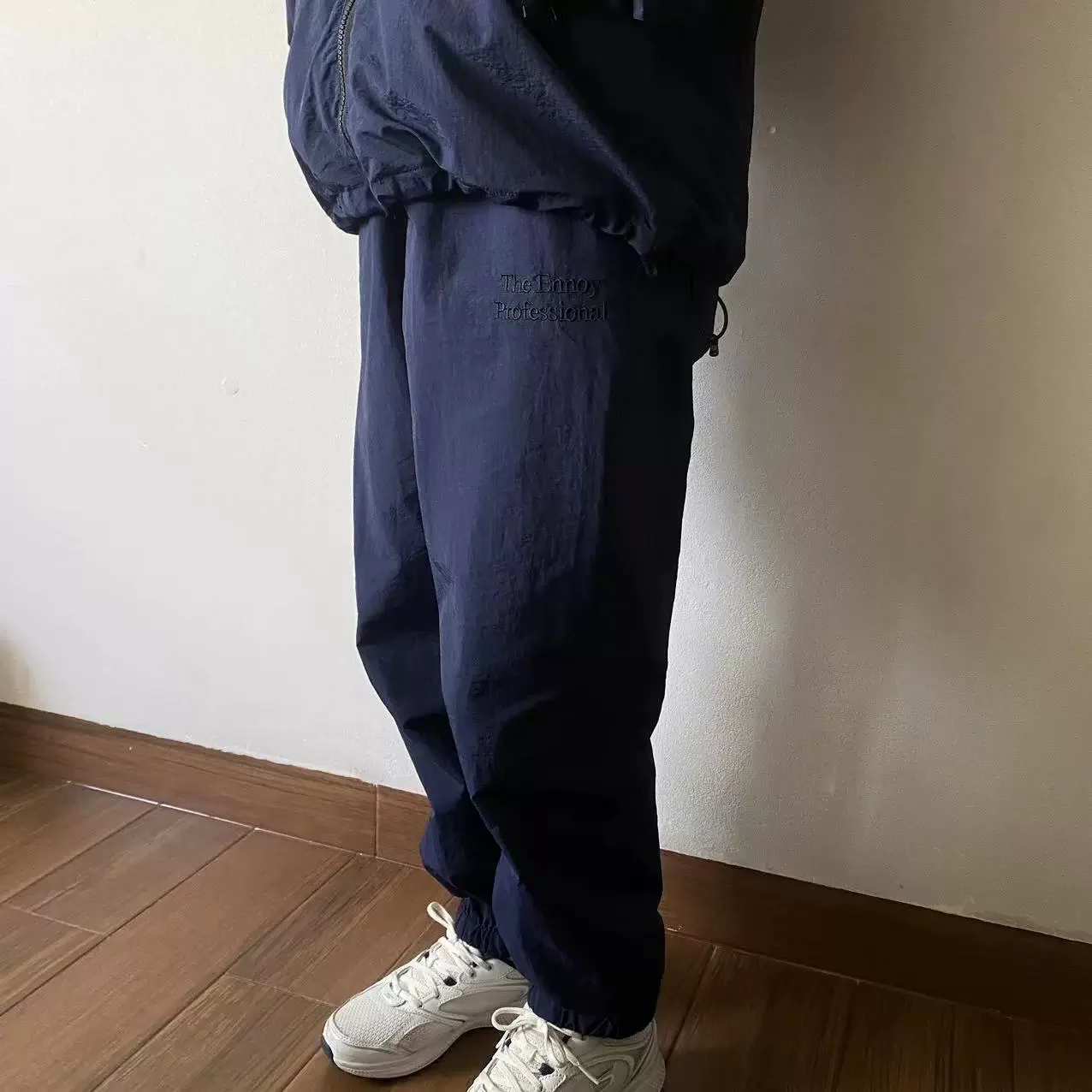 Ennoy Professiona nylon quick-drying pants with cuffs sports pants loose casual pants casual pants,sports pants,casual sports pants