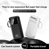 Xiaomi Hot 50000mAh 120W Power Bank Super Fast Charging Powerbank Portable Mobile Power With 4 Wire for iPhone Samsung HUAWEI 5
