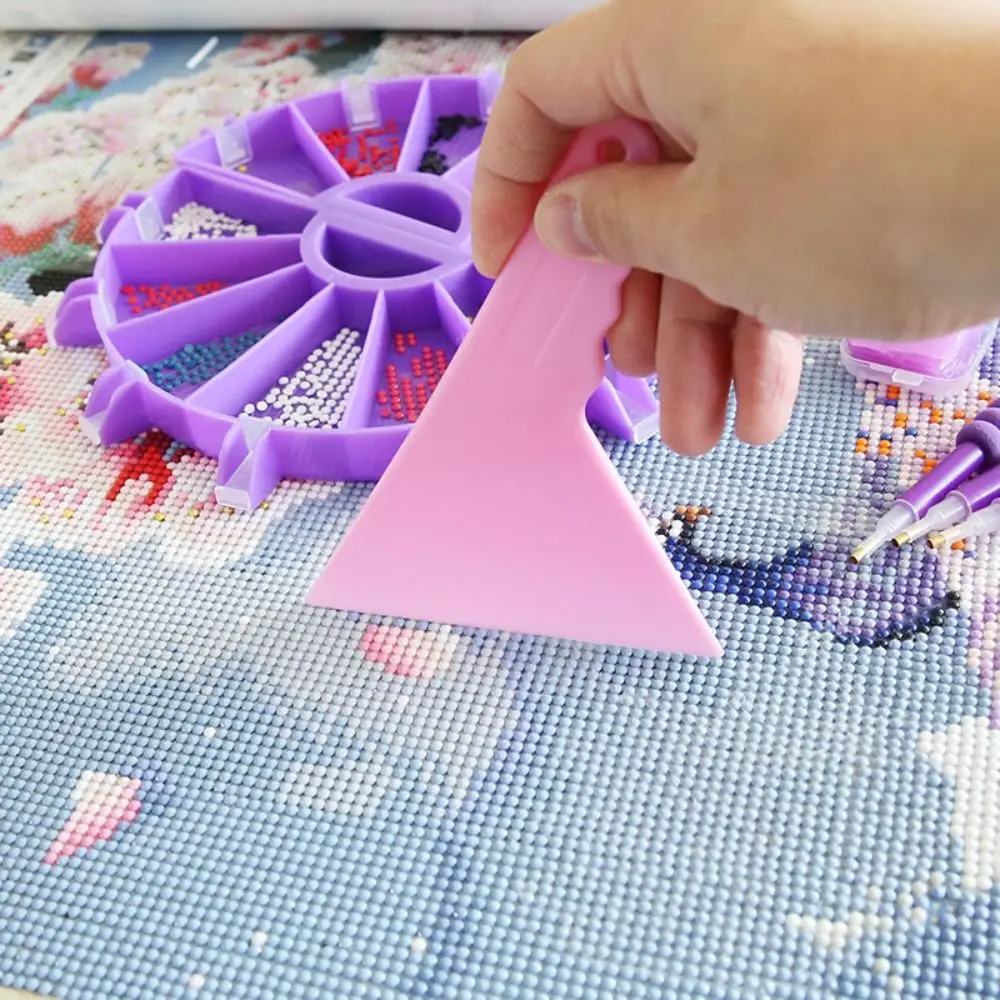 Description Picture 5 of itemCleaning Brush Large Capacity Drill Palette Cross Stitch Tools Diamond Painting Tray Kits Beading Plates Diamond Painting Pen