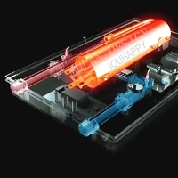 Chauffe-eau instantané pour douche, robinets de salle de bain, robinet de cuisine, chauffe-eau électrique 220V 8000W, affichage numérique, température réglable 4