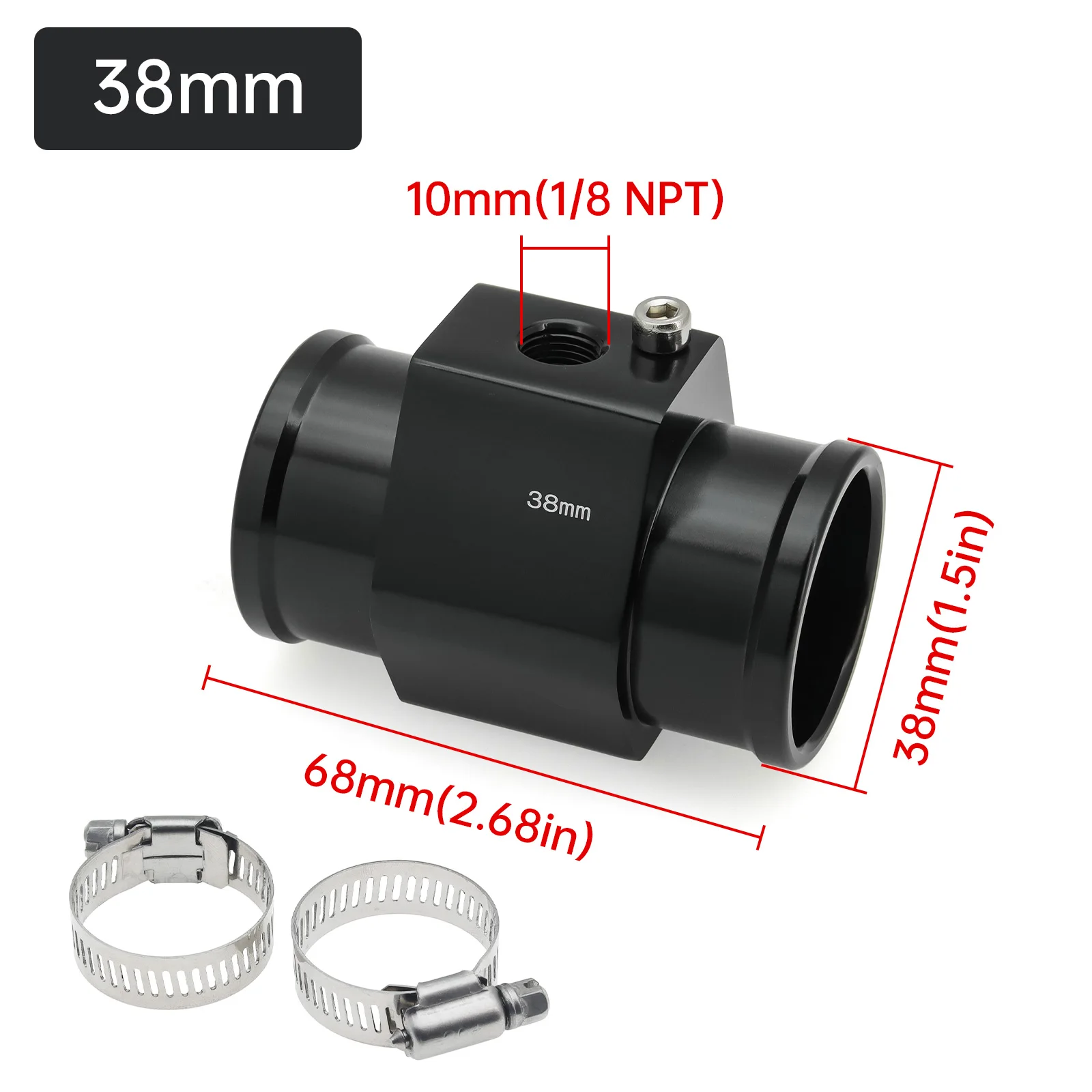 38mm Black