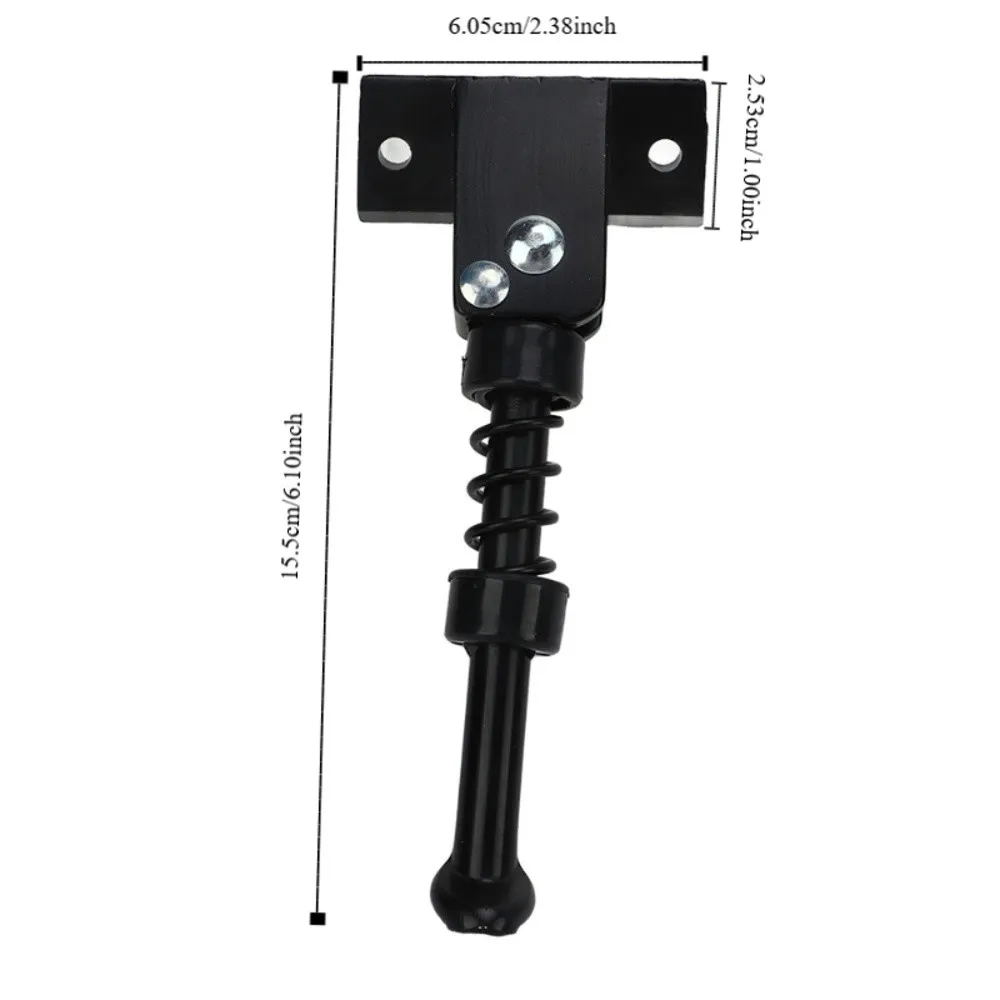 Parkständer für Elektroroller aus Aluminiumlegierung, 25,4 cm, schwarzer Ständer für Elektroroller, robuste Roller-Fußstütze zum Parken – Detail 1