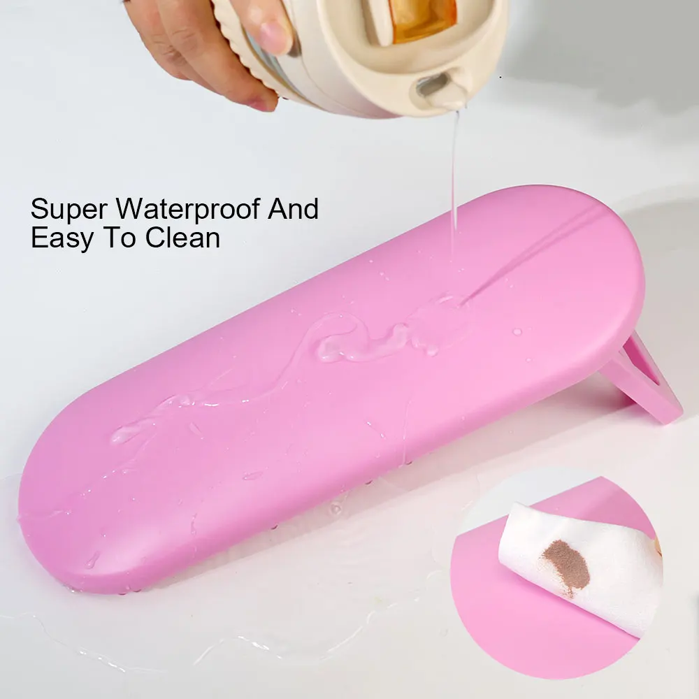 Nail Art Tool Nail Hand Rest Nail Arm Rest Nail Art Hand Pillow Nail Art Table Mat Folding Nail Hand Manicure Rest Arm Stand Pillow Cushion Holder Practice Salon Table Desk Armrest Sponge Support Mat Polish Tool