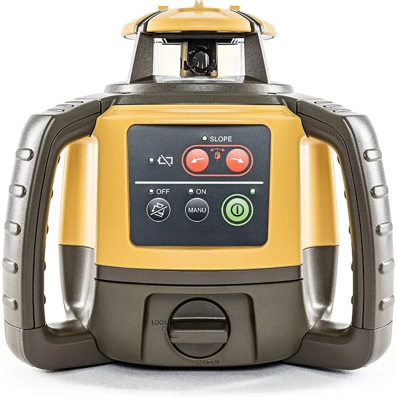 RL-H5A Self Leveling Horizontal Rotary Laser with Bonus EDEN Field Book, IP66 Rating Drop, Dust, Water Resistant, 3