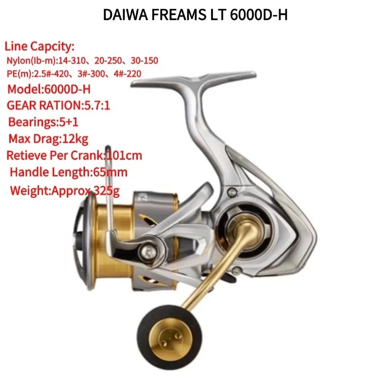2021 DAIWA FREAMS LT 1000S 2000S 2000S-XH 2500 2500-XH 3000 3000-C