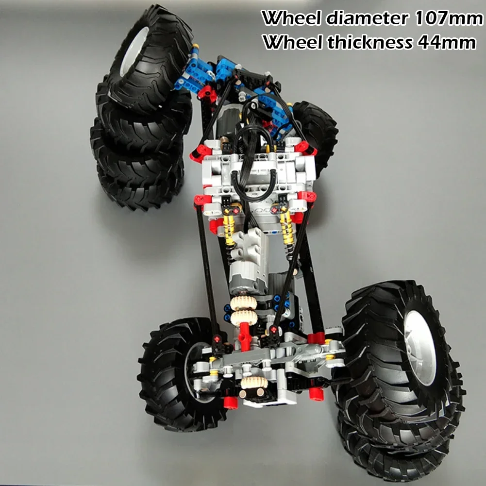 MOC 4WD RC Car Chassis Kit Drive Climbing Off-Road 8CH APP Remote Control 8882 Technical part For legoeds