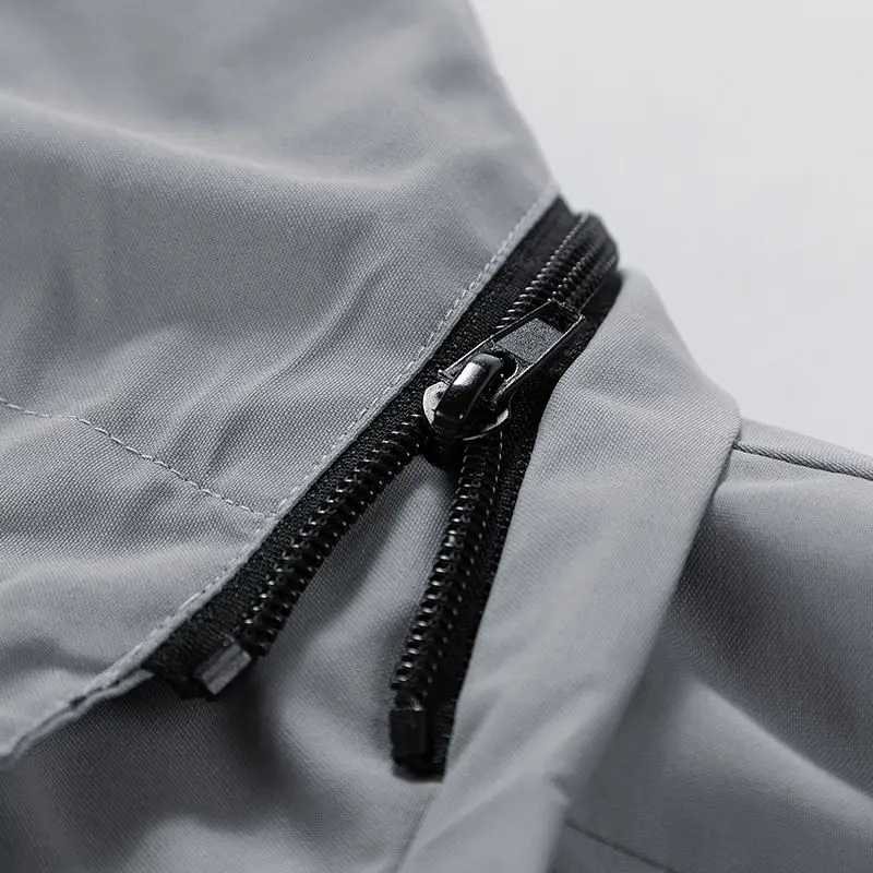 Man Jackets for Men Clothing Thickening Spring and Autumn Coat Man Coat Black Senior Rain-proof Interchange Jacket Cold-proof