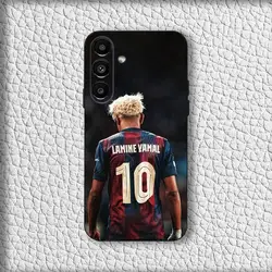 Sleek Black Soft Cover Phone Case by L - Lamine Yamals - Samsung a735g (Z1)