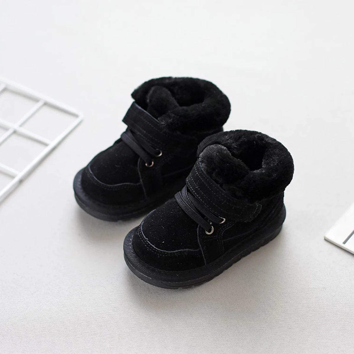 Baby Boys Girls Winter Padded Snow Boots Warm Rubber Sole Non-slip Indoor Outdoor Shoes baby shoes baby boots winter snow boots
