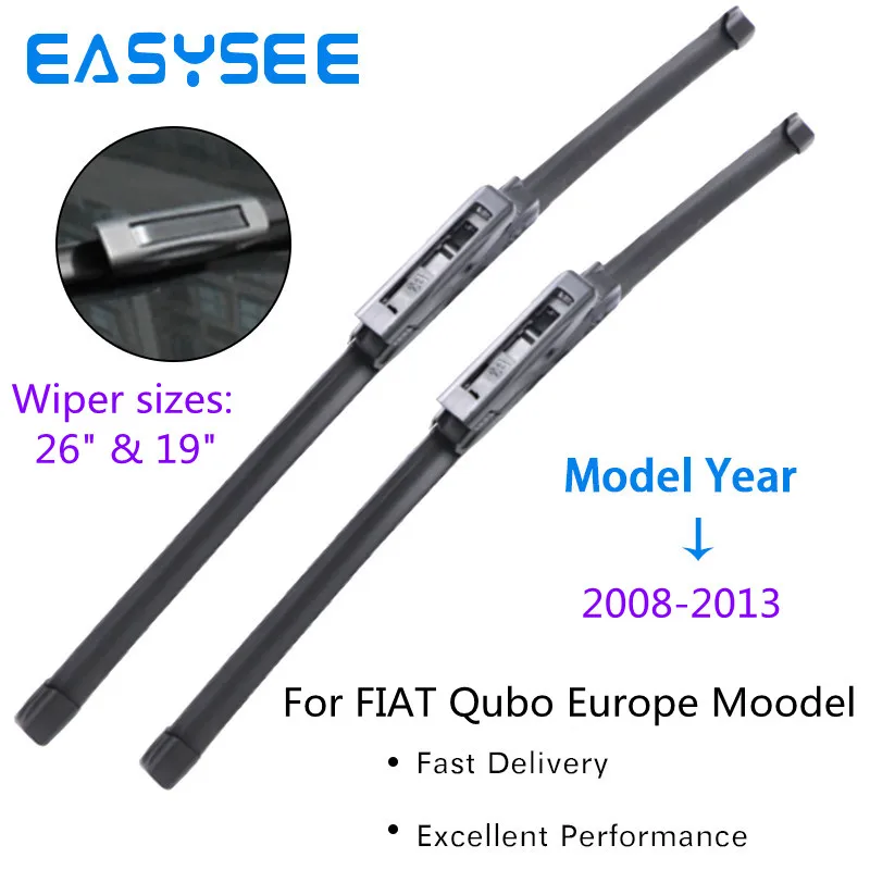 

Щетки стеклоочистителя EASYSEE для FIAT Qubo, европейская модель подходит штык Arms 2008 2009 2010 2011 2012 2013