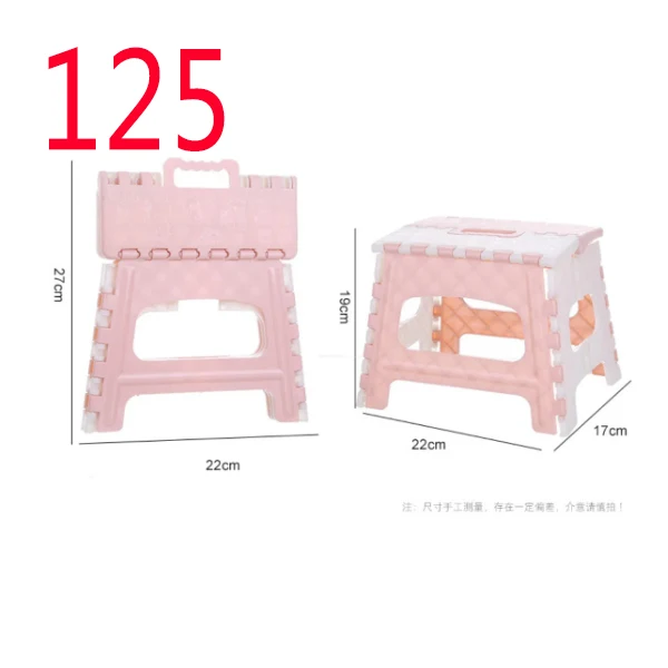 2022 children's stool Cartoon Home Furniture Folding Step Stool Lightweight Step Stool